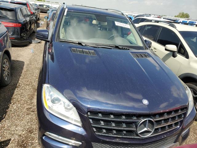 4JGDA2EB7CA026318 - 2012 MERCEDES-BENZ ML 350 BLUETEC BLUE photo 5