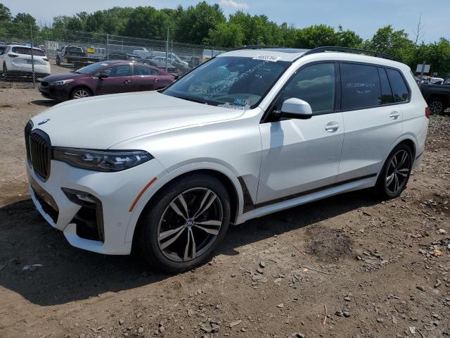 5UXCW2C00M9G12379 - 2021 BMW X7 XDRIVE40I WHITE photo 1