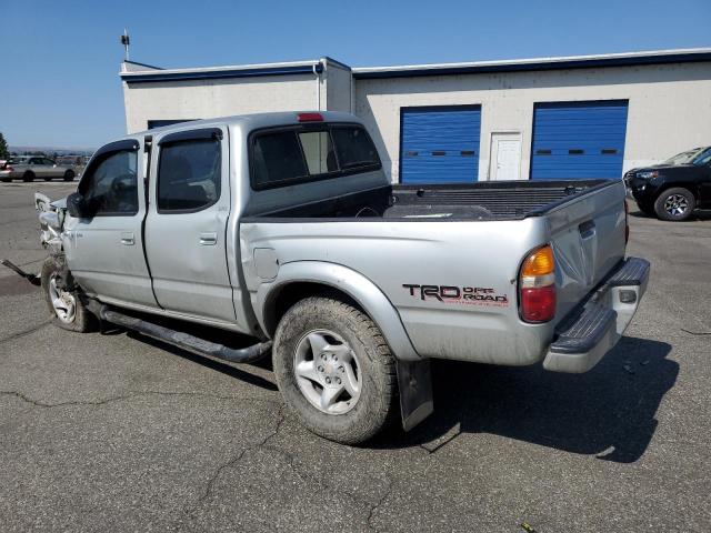 5TEGM92N44Z392342 - 2004 TOYOTA TACOMA DOUBLE CAB PRERUNNER SILVER photo 2