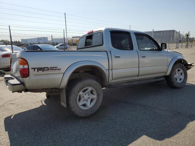 5TEGM92N44Z392342 - 2004 TOYOTA TACOMA DOUBLE CAB PRERUNNER SILVER photo 3