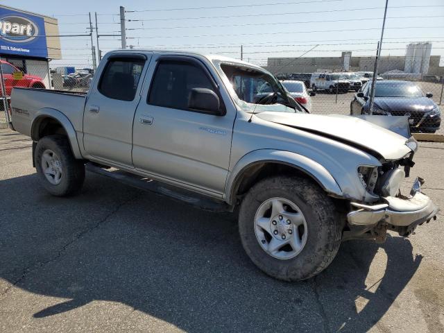 5TEGM92N44Z392342 - 2004 TOYOTA TACOMA DOUBLE CAB PRERUNNER SILVER photo 4