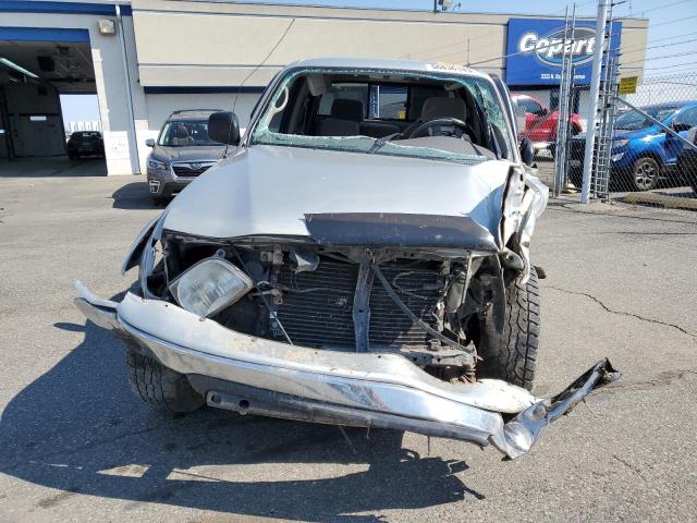 5TEGM92N44Z392342 - 2004 TOYOTA TACOMA DOUBLE CAB PRERUNNER SILVER photo 5