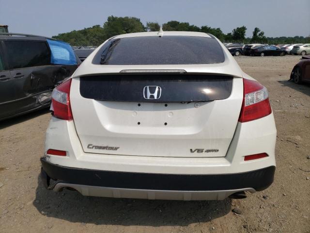 5J6TF2H56EL001631 - 2014 HONDA CROSSTOUR EXL თეთრი ფოტო 6