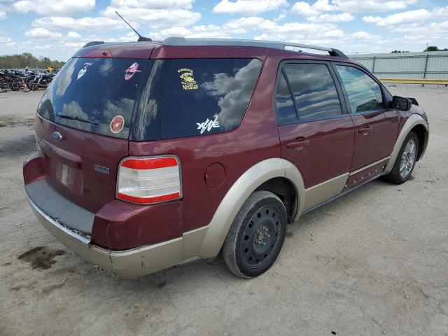 1FMDK07W38GA10736 - 2008 FORD TAURUS X EDDIE BAUER MAROON photo 4