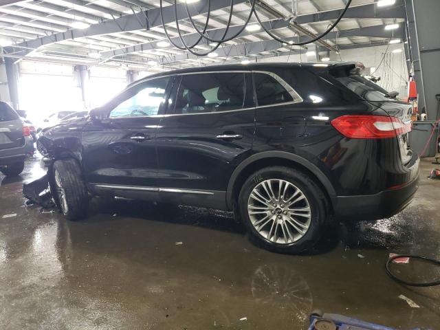 2LMPJ8LR8HBL18818 - 2017 LINCOLN MKX RESERVE BLACK photo 2