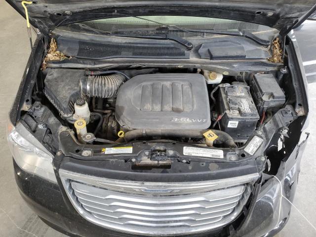 2C4RC1CG5CR382954 - 2012 CHRYSLER TOWN & COU TOURING L BLACK photo 12