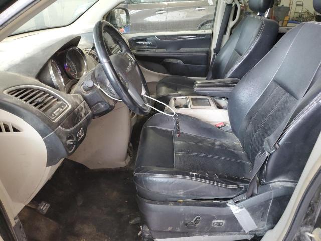 2C4RC1CG5CR382954 - 2012 CHRYSLER TOWN & COU TOURING L BLACK photo 7