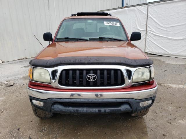 5TEGN92N84Z389733 - 2004 TOYOTA TACOMA DOUBLE CAB PRERUNNER RED photo 5