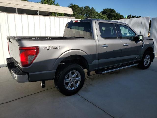 1FTFW3LD0RFA25287 - 2024 FORD F150 XLT GRAY photo 3