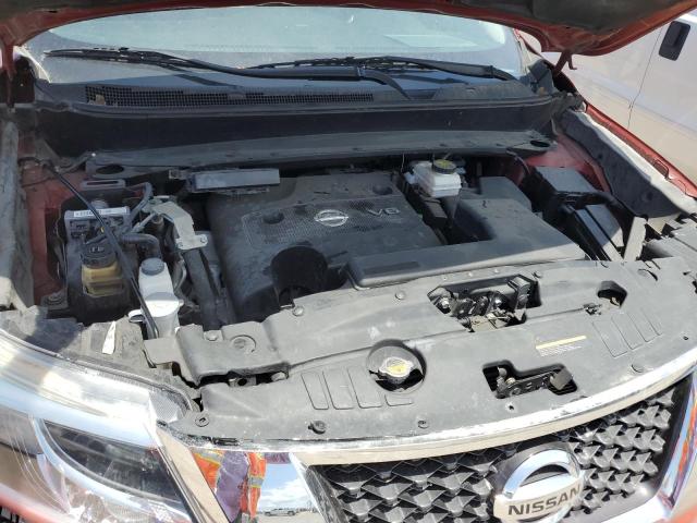 5N1AR2MM3DC602037 - 2013 NISSAN PATHFINDER S RED photo 12