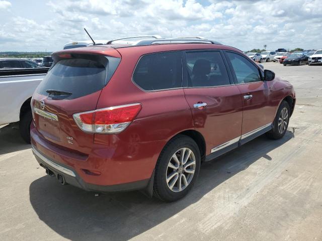 5N1AR2MM3DC602037 - 2013 NISSAN PATHFINDER S RED photo 3