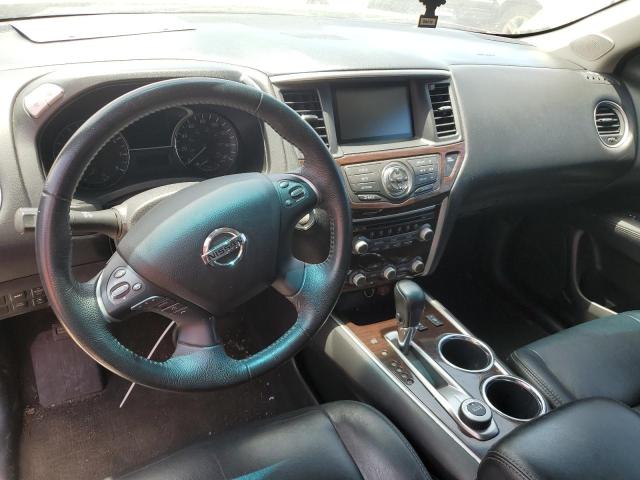 5N1AR2MM3DC602037 - 2013 NISSAN PATHFINDER S RED photo 8