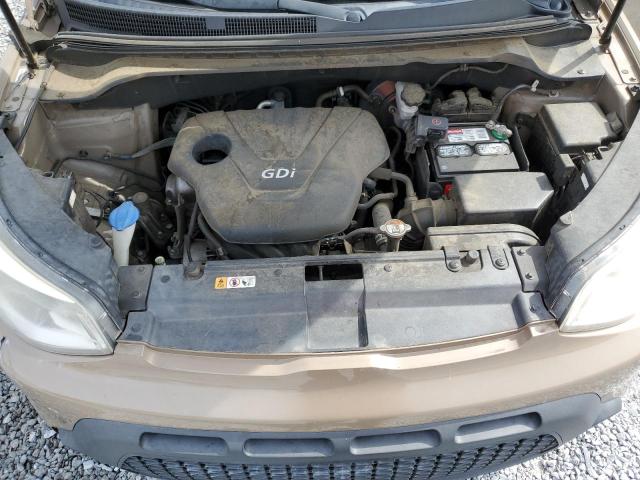 KNDJN2A23F7124703 - 2015 KIA SOUL TAN photo 11