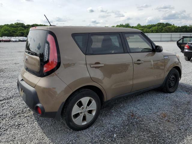 KNDJN2A23F7124703 - 2015 KIA SOUL TAN photo 3