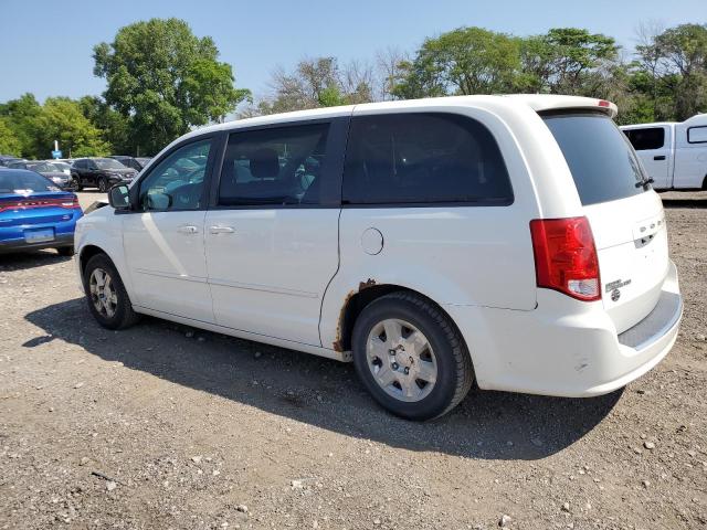 2D4RN4DG0BR796221 - 2011 DODGE GRAND CARA EXPRESS WHITE photo 2