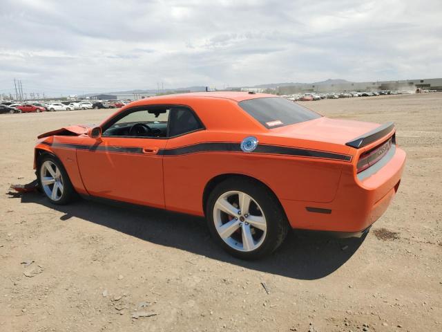 2B3LJ74W28H290977 - 2008 DODGE CHALLENGER SRT-8 ORANGE photo 2