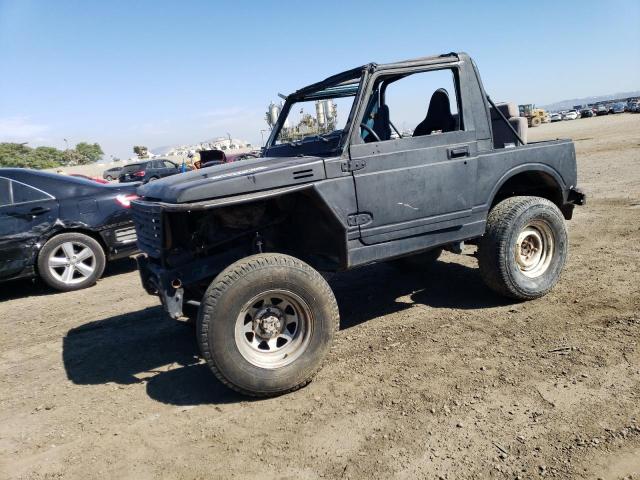 JS4JC51C0J4269608 - 1988 SUZUKI SAMURAI GRAY photo 1