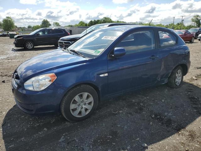 KMHCM3AC5BU187321 - 2011 HYUNDAI ACCENT GL BLUE photo 1