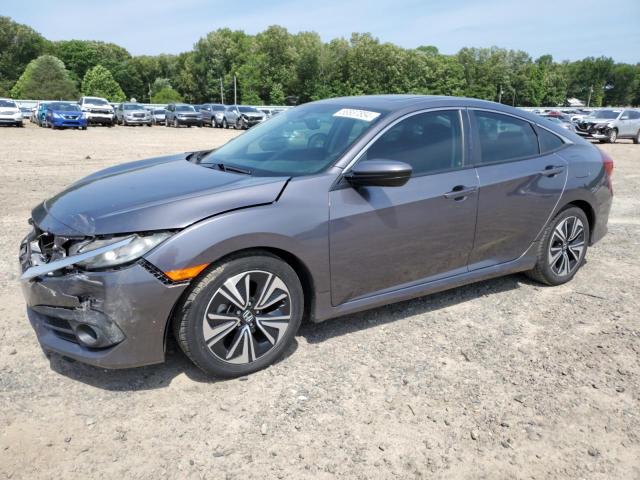 19XFC1F70HE012115 - 2017 HONDA CIVIC EXL 灰色 照片 1