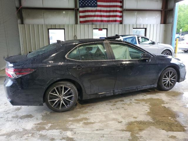 4T1G11AK3RU906615 - 2024 TOYOTA CAMRY SE NIGHT SHADE BLACK photo 3