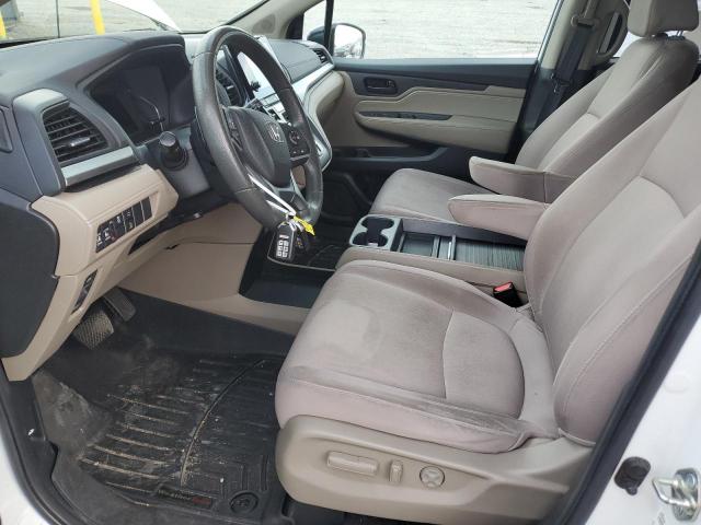 5FNRL6H51LB037257 - 2020 HONDA ODYSSEY EX WHITE photo 7