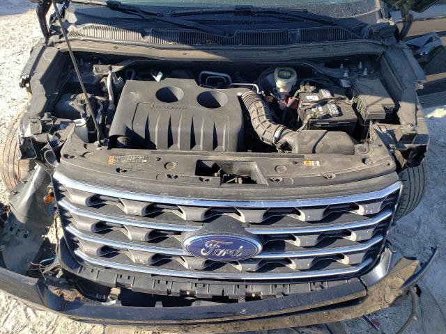 1FM5K7BH1HGC08821 - 2017 FORD EXPLORER BLACK photo 12