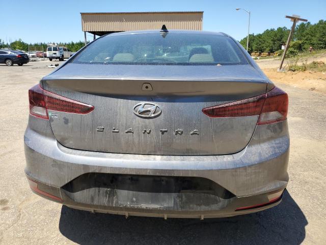 5NPD84LF4KH442691 - 2019 HYUNDAI ELANTRA SEL GRAY photo 6