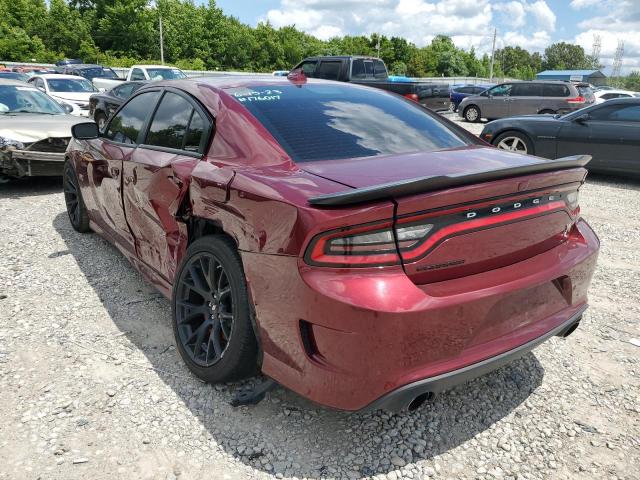2C3CDXGJ6KH727414 - 2019 DODGE CHARGER SCAT PACK MAROON photo 2