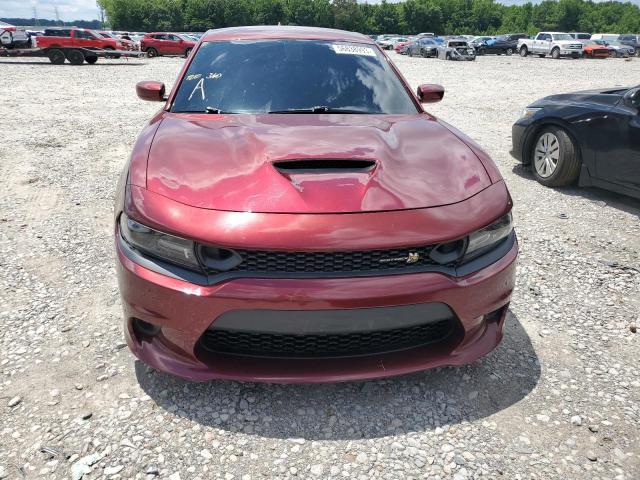 2C3CDXGJ6KH727414 - 2019 DODGE CHARGER SCAT PACK MAROON photo 5