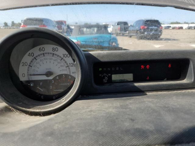 JTLKT324350213232 - 2005 TOYOTA SCION XB SILVER photo 9