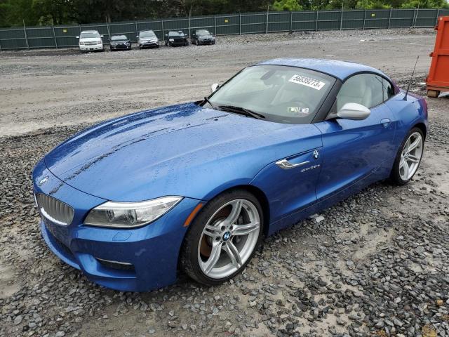 WBALM1C59GE634898 - 2016 BMW Z4 SDRIVE35IS BLUE photo 1