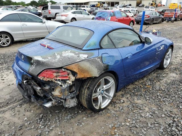 WBALM1C59GE634898 - 2016 BMW Z4 SDRIVE35IS BLUE photo 3