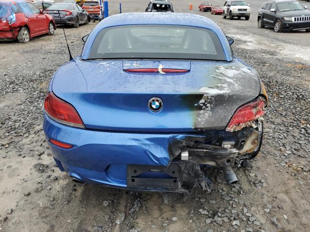 WBALM1C59GE634898 - 2016 BMW Z4 SDRIVE35IS BLUE photo 6