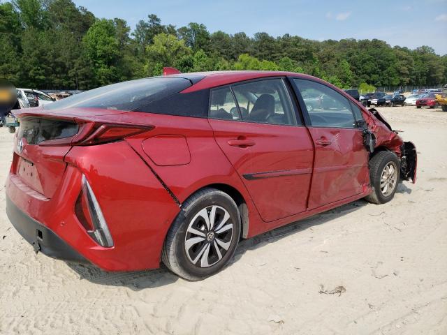 JTDKARFP2H3027080 - 2017 TOYOTA PRIUS PRIM წითელი ფოტო 3