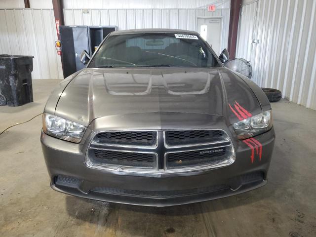 2C3CDXBG4CH172007 - 2012 DODGE CHARGER SE GRAY photo 5