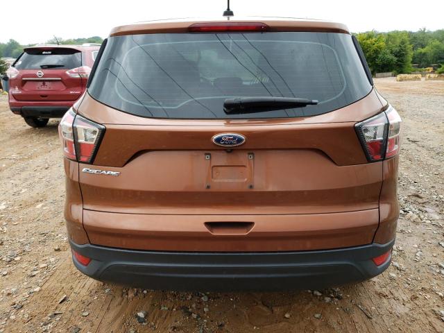 1FMCU0F77HUA58287 - 2017 FORD ESCAPE S ORANGE photo 6