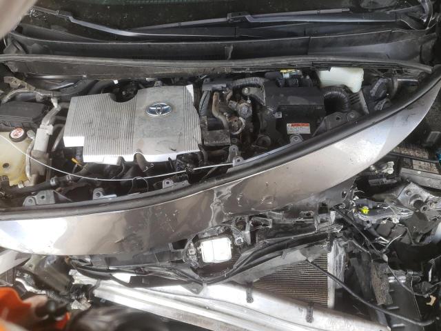 JTDKARFPXH3035881 - 2017 TOYOTA PRIUS PRIM 灰色 照片 11