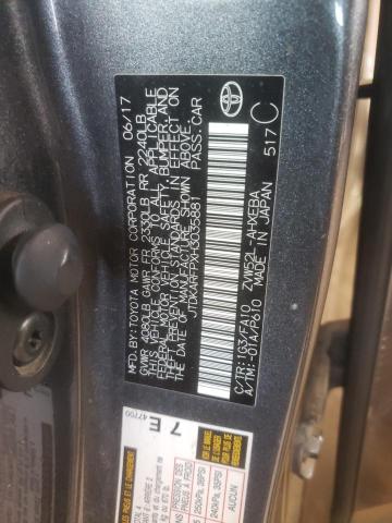 JTDKARFPXH3035881 - 2017 TOYOTA PRIUS PRIM 灰色 照片 13