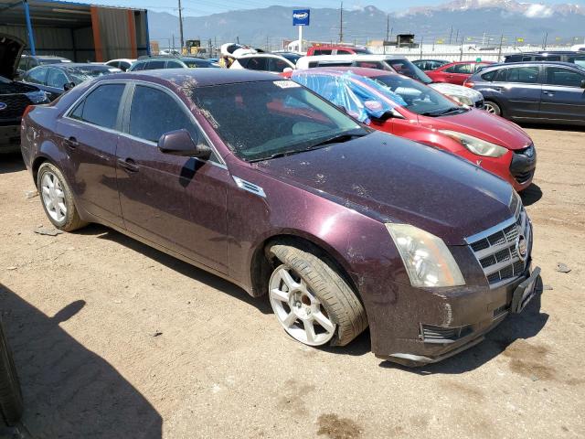 1G6DU57V390167408 - 2009 CADILLAC CTS HI FEATURE V6 MAROON photo 4