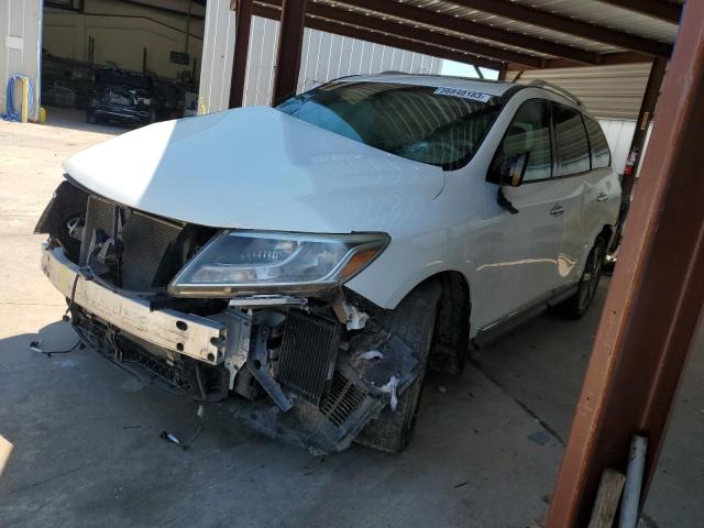 5N1AR2MN8EC688875 - 2014 NISSAN PATHFINDER S WHITE photo 1