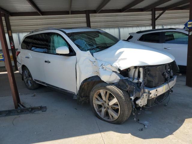 5N1AR2MN8EC688875 - 2014 NISSAN PATHFINDER S WHITE photo 4