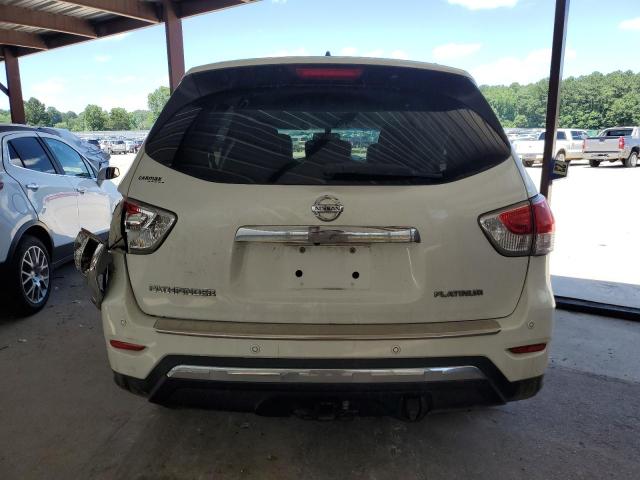 5N1AR2MN8EC688875 - 2014 NISSAN PATHFINDER S WHITE photo 6