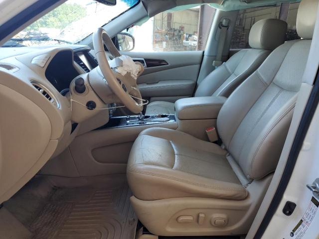 5N1AR2MN8EC688875 - 2014 NISSAN PATHFINDER S WHITE photo 7