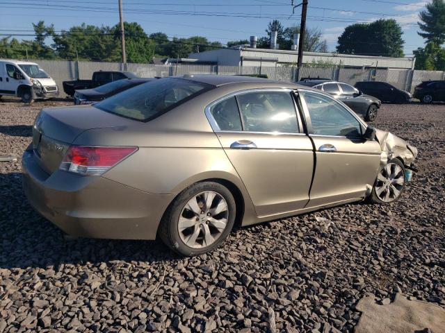 5KBCP3F82AB005891 - 2010 HONDA ACCORD EXL TAN photo 3