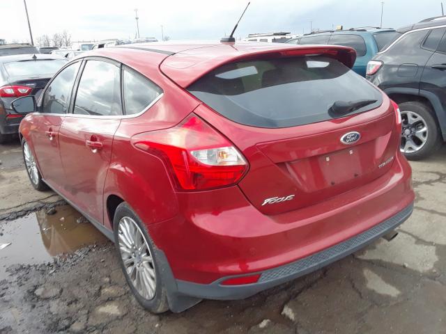 1FAHP3N21CL213994 - 2012 FORD FOCUS TITANIUM  photo 3