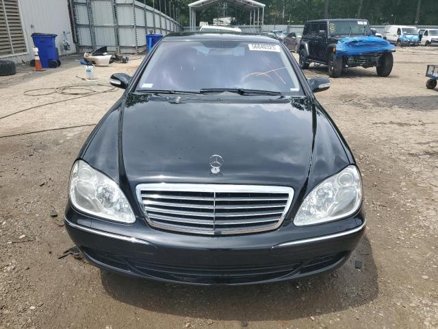 WDBNF67J56A474159 - 2006 MERCEDES-BENZ S 350 BLACK photo 5