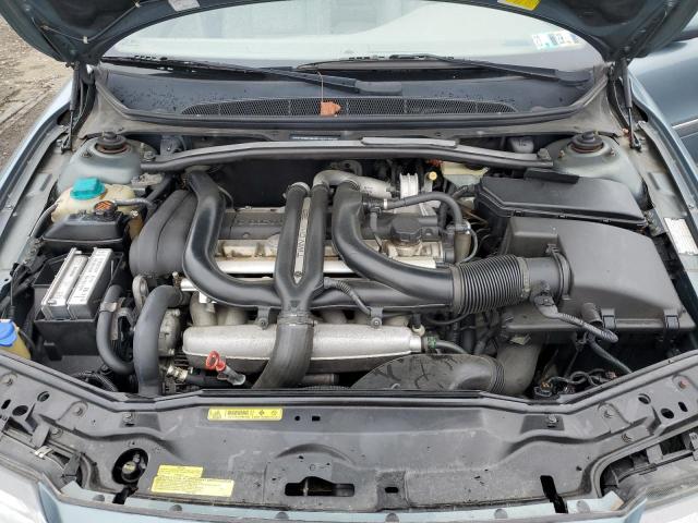 YV1TS91D121251176 - 2002 VOLVO S80 T6 TURBO TEAL photo 11