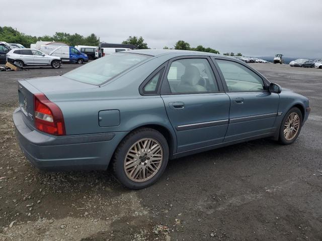 YV1TS91D121251176 - 2002 VOLVO S80 T6 TURBO TEAL photo 3