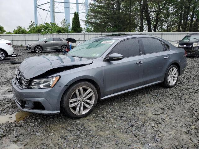 1VWLA7A3XKC003496 - 2019 VOLKSWAGEN PASSAT WOLFSBURG GRAY photo 1
