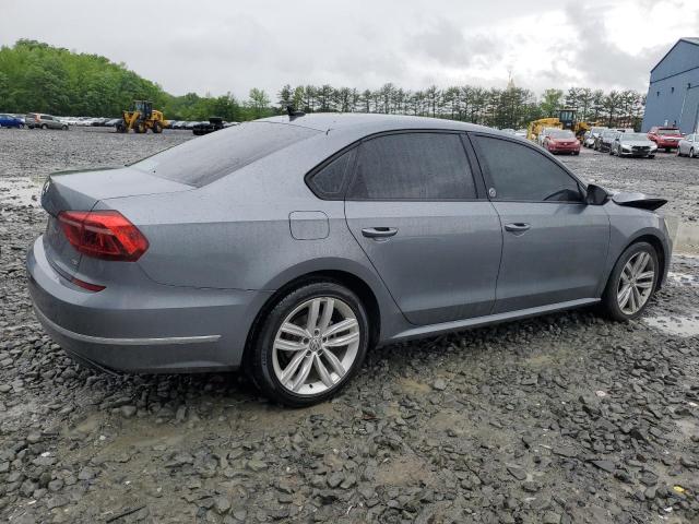 1VWLA7A3XKC003496 - 2019 VOLKSWAGEN PASSAT WOLFSBURG GRAY photo 3